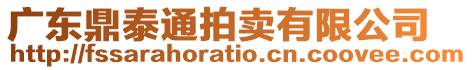 廣東鼎泰通拍賣有限公司