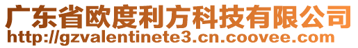 廣東省歐度利方科技有限公司