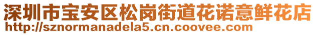 深圳市寶安區(qū)松崗街道花諾意鮮花店