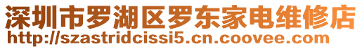 深圳市羅湖區(qū)羅東家電維修店