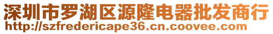 深圳市羅湖區(qū)源隆電器批發(fā)商行