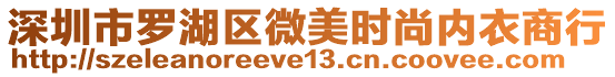 深圳市羅湖區(qū)微美時(shí)尚內(nèi)衣商行