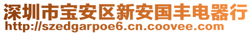 深圳市寶安區(qū)新安國豐電器行