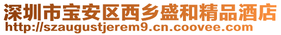 深圳市寶安區(qū)西鄉(xiāng)盛和精品酒店