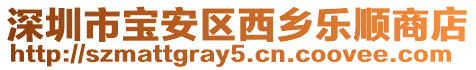 深圳市寶安區西鄉樂順商店