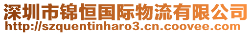 深圳市錦恒國際物流有限公司