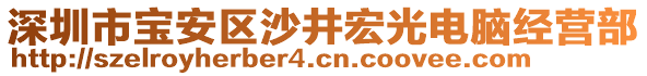 深圳市寶安區(qū)沙井宏光電腦經(jīng)營部