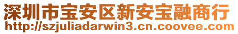 深圳市寶安區(qū)新安寶融商行