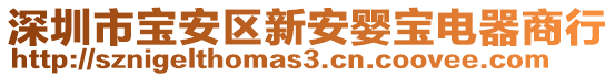 深圳市寶安區新安嬰寶電器商行