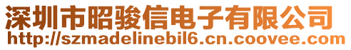 深圳市昭駿信電子有限公司