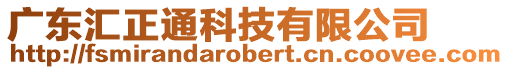 廣東匯正通科技有限公司