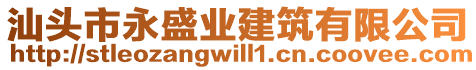 汕頭市永盛業(yè)建筑有限公司