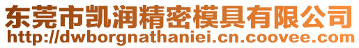 東莞市凱潤精密模具有限公司