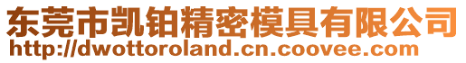 東莞市凱鉑精密模具有限公司