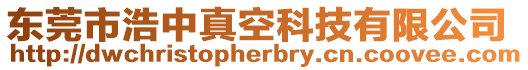 東莞市浩中真空科技有限公司