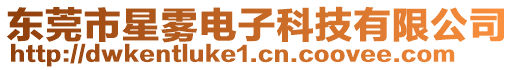 東莞市星霧電子科技有限公司