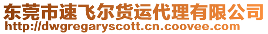 東莞市速飛爾貨運代理有限公司