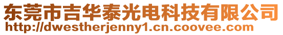 東莞市吉華泰光電科技有限公司