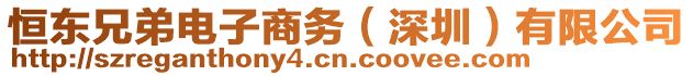 恒東兄弟電子商務(wù)（深圳）有限公司