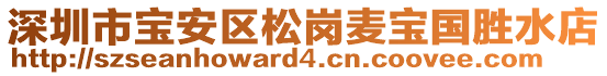 深圳市寶安區(qū)松崗麥寶國勝水店