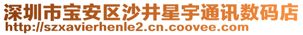 深圳市寶安區(qū)沙井星宇通訊數(shù)碼店