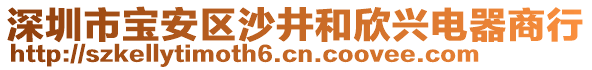深圳市寶安區沙井和欣興電器商行