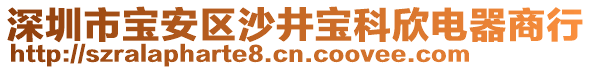 深圳市寶安區(qū)沙井寶科欣電器商行