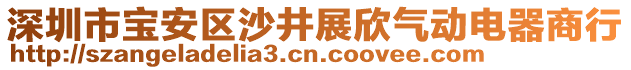 深圳市寶安區(qū)沙井展欣氣動電器商行
