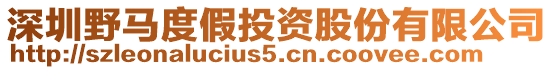深圳野馬度假投資股份有限公司