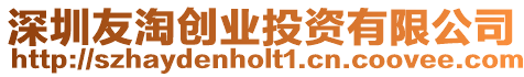 深圳友淘創業投資有限公司