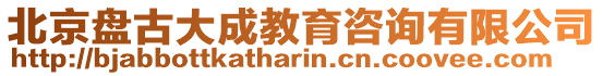 北京盤古大成教育咨詢有限公司