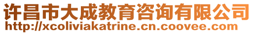 許昌市大成教育咨詢有限公司