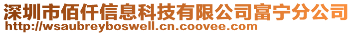 深圳市佰仟信息科技有限公司富宁分公司