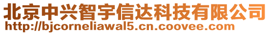 北京中興智宇信達科技有限公司