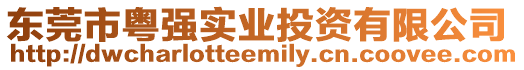 東莞市粵強實業投資有限公司