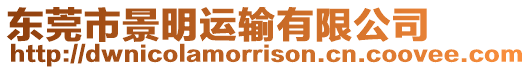 東莞市景明運(yùn)輸有限公司