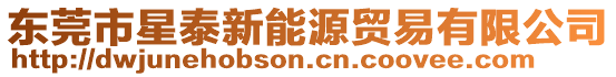 東莞市星泰新能源貿易有限公司