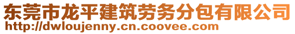 東莞市龍平建筑勞務(wù)分包有限公司