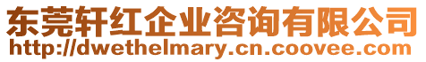 東莞軒紅企業(yè)咨詢(xún)有限公司