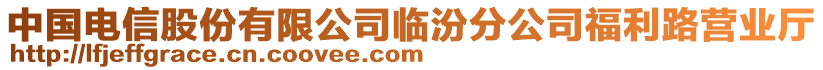 中國電信股份有限公司臨汾分公司福利路營業(yè)廳