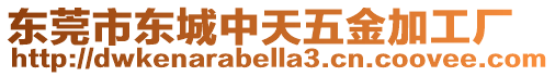 東莞市東城中天五金加工廠