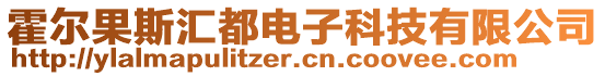 霍爾果斯匯都電子科技有限公司