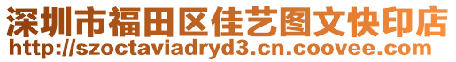 深圳市福田區佳藝圖文快印店
