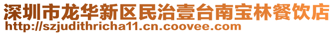 深圳市龍華新區(qū)民治壹臺(tái)南寶林餐飲店