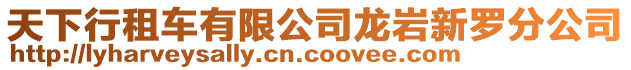 天下行租車有限公司龍巖新羅分公司
