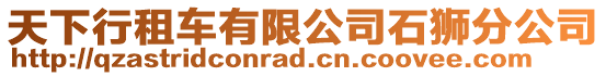天下行租車有限公司石獅分公司
