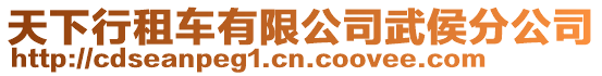 天下行租車有限公司武侯分公司