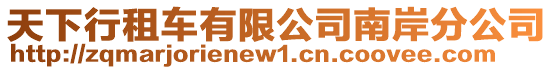 天下行租車有限公司南岸分公司