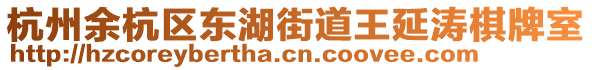 杭州余杭區東湖街道王延濤棋牌室