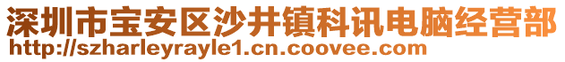 深圳市寶安區(qū)沙井鎮(zhèn)科訊電腦經(jīng)營部